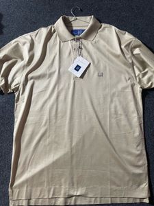 Dunhill Men's Beige Polo T-Shirt