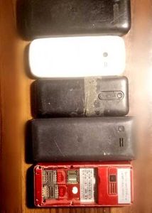 Bundle of 5 Vintage Feature Phones