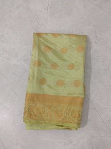 Light Green Silk Saree