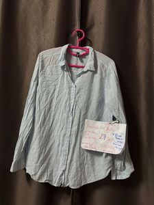 H&M Light Blue Shirt US10