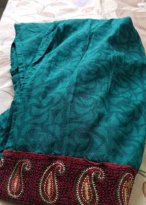 Teal Paisley Print Kurta - Free Delivery