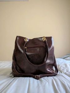DA MILANO PAROLO Brown Shoulder Bag
