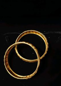 Elegant Gold Bangles Set