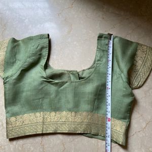 Pure Chanderi Silk Blouse