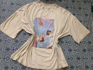 Oversized Graphic Print T-Shirt
