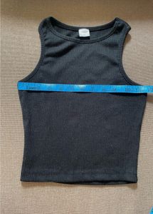 Black tank top