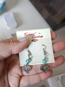 Heart Dangle Earrings