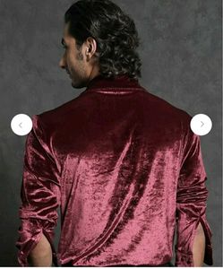 Rare Rabbit Slim Fit Valvet Shirt