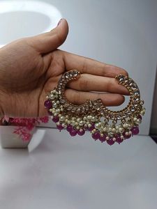 Pandamawat Pearl Stone Earrings