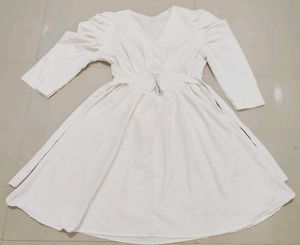 Chic White Midi Dress