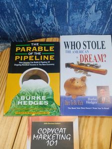Bestselling Business And Marketing Books Set Of 3 By Burke Hedges Bestselling Author