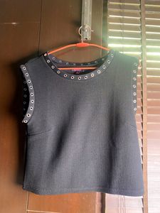 GINGER BRAND CROP TOP🖤