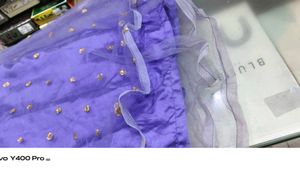 Elegant Lavender Lehenga Choli Set