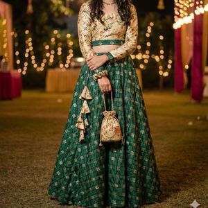 Floral Lehenga Choli Set