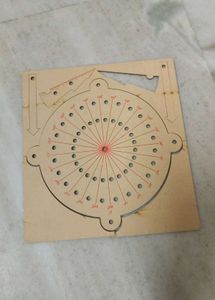 Circular Geo board Protractor Craft Tool
