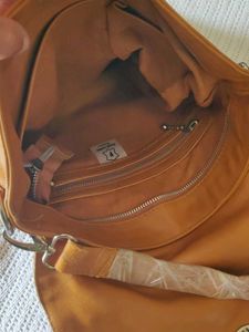 french Leather Crossbody Bag