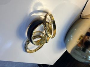 Chic Black &amp; Gold Bangles Brand new