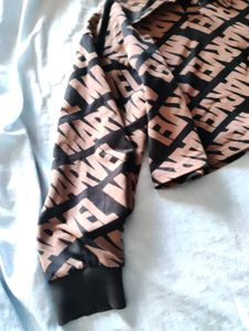 Marvel All-Over Print Cropped Collared Shirt