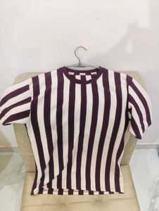 Men's Striped Casual T-Shirt