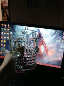 Skeleton Mug Of Glass