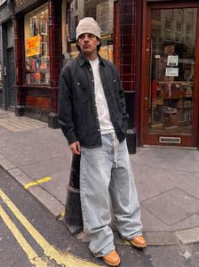 Oversized Baggy Light Wash Jeans