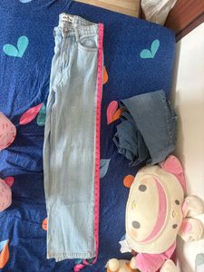 zara straight fit jeans