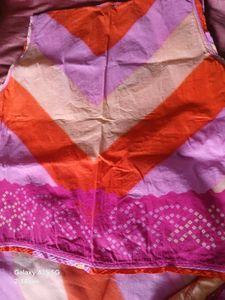 Vibrant Bandhani lehenga suit