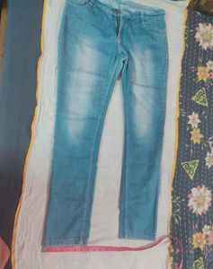 Light Wash Denim Jeans
