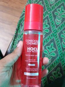 Conscious Chemist HOCL Skin Relief Spray And Snafe