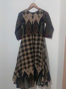 anarkali with leggings
