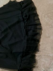 Elegant Black Sequined Ethnic Gown