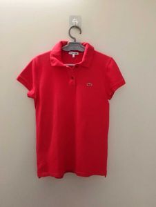 Original Lacoste Red Polo Shirt