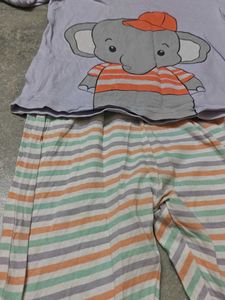 2 Sets Cute Mickey &amp; Elephant Pajama