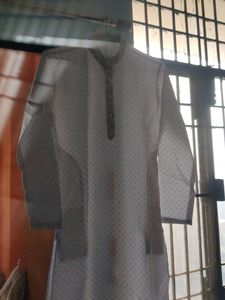 Stylish White Kurta