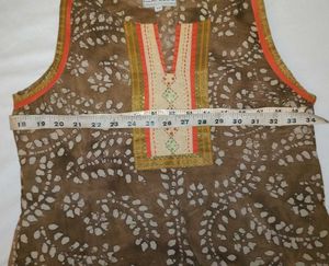 Svelte Brown Kurta