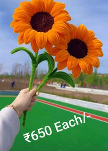Handmade Pipe Cleaner Sunflower 🌻