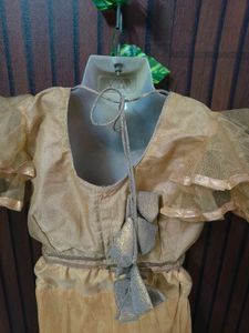 Stunning Yellow Ruffled Lehenga Choli