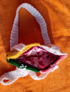 Crochet Shoulder Bag and fish pouch💙👜