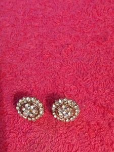 Brand New Stone Silver Studs