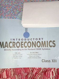 Introductory Macroeconomics Book class 12CBSE