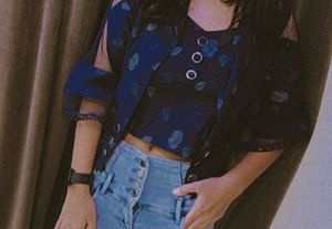 Floral Print Button Down Top