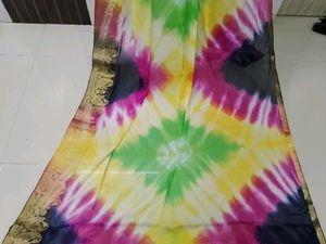 Multicolored Saree