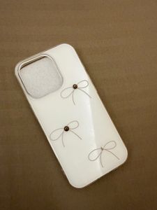 iPhone 16 Pro Cute Bow Phone Case