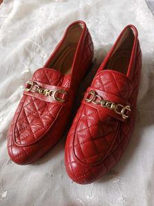 Lounge Grey Mallet Loafers Shoe size (red)