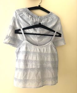 Cute Lace design night top