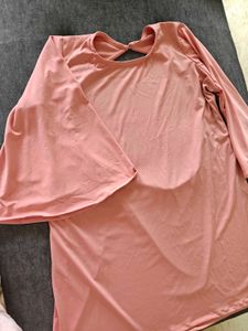 Peach Dress