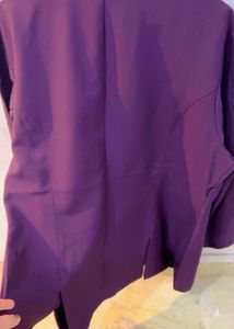 Purple Blazer - Stylish &amp; Chic