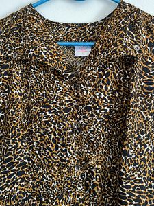 Tiger Print Dress