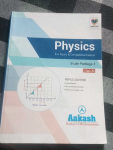 Physics Study Package for Class XI