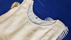 Off-White Kurta Top